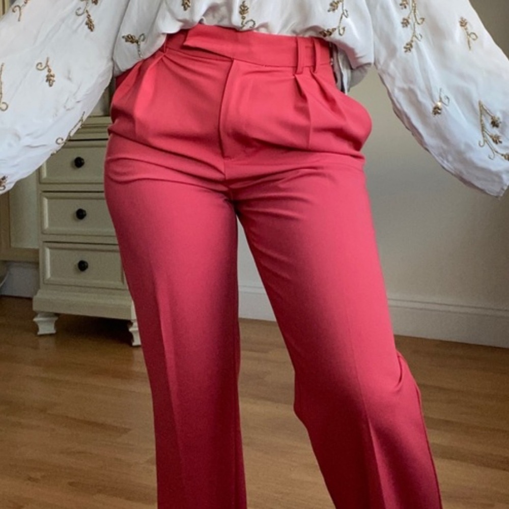 ZARA HIGHT WAISTED TROUSERS - Picture 15 of 15